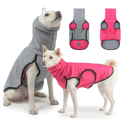 Reversible Dog Anxiety Vest (X-Large(Chest:30") / Rose)