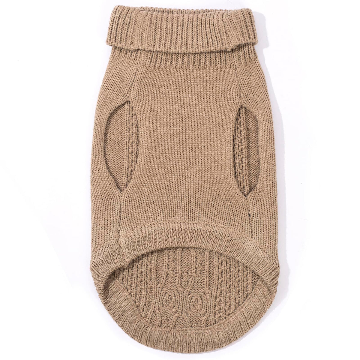 Cat Sweater Stretchy (Khaki / Large)