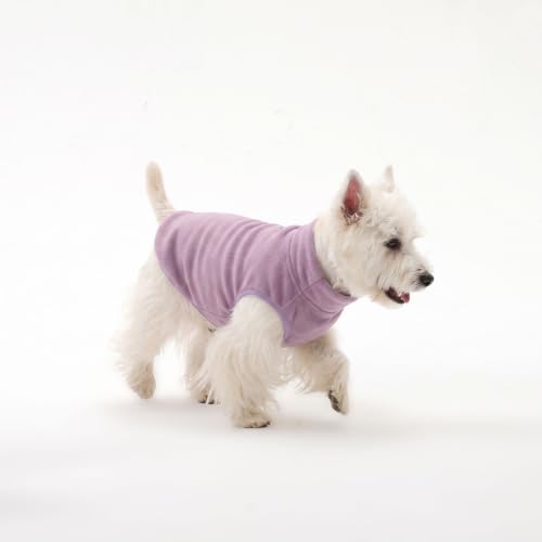 3 Pack Fleece Dog Sweaters for Small Dogs (Rose+Lt Purple+Pink / X-Small)