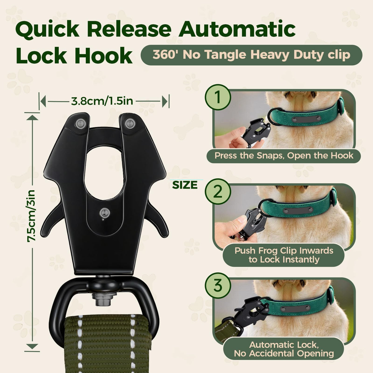 9.7FT Detachable Hand (Green)