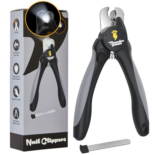 LED Dog Nail Clippers with Light