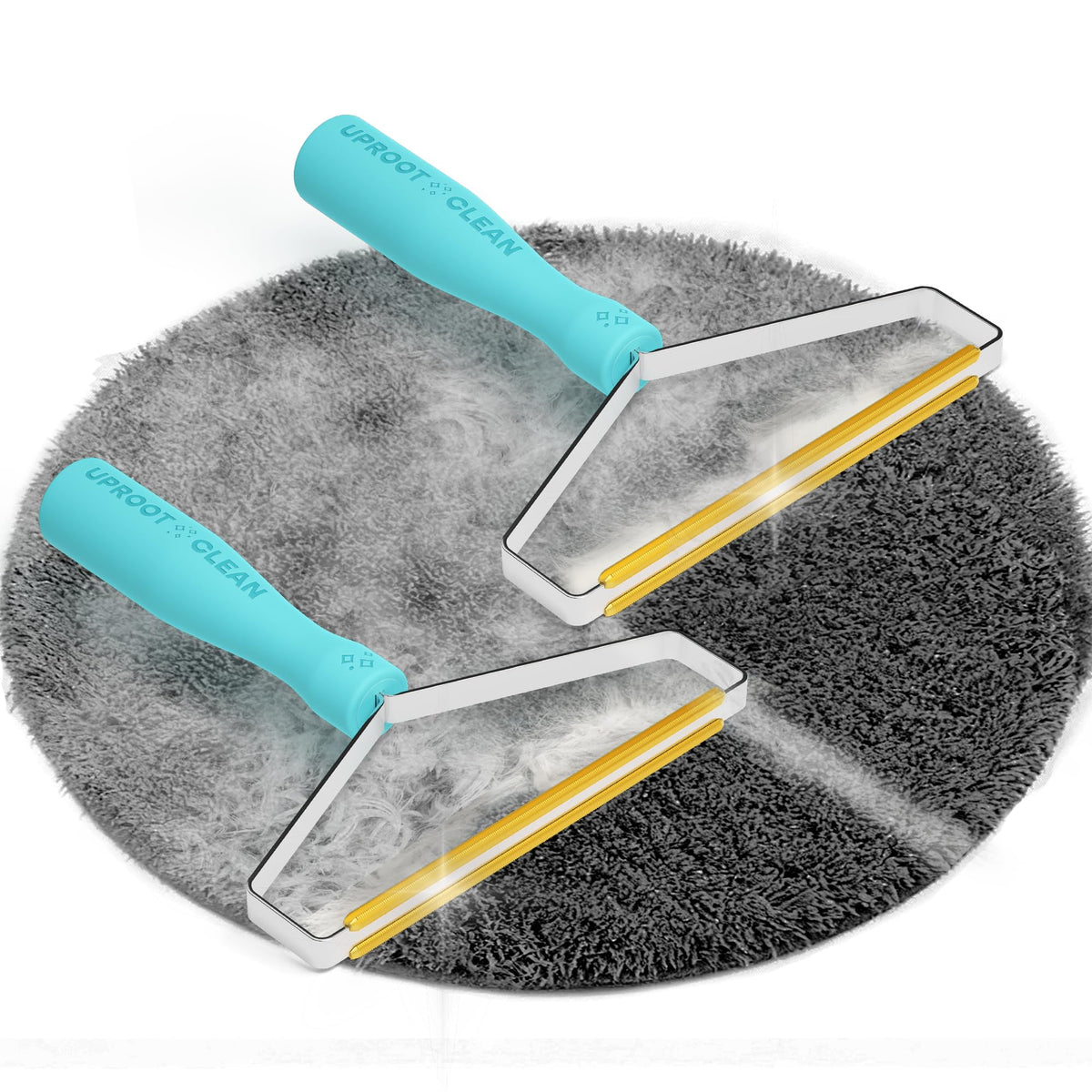 Pro Pet Hair Removal Tool (Blue / 2 Pack)