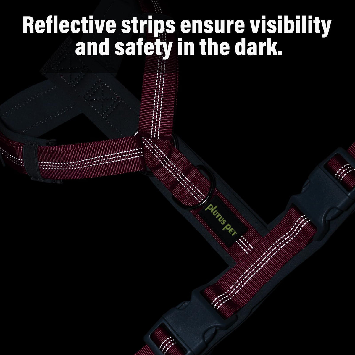 No Pull Dog Harness (XS / Hot Pink)