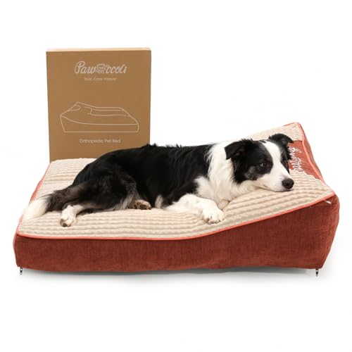 Washable Dog Bed with Removable Cover for Large Sized Dogs 36" L