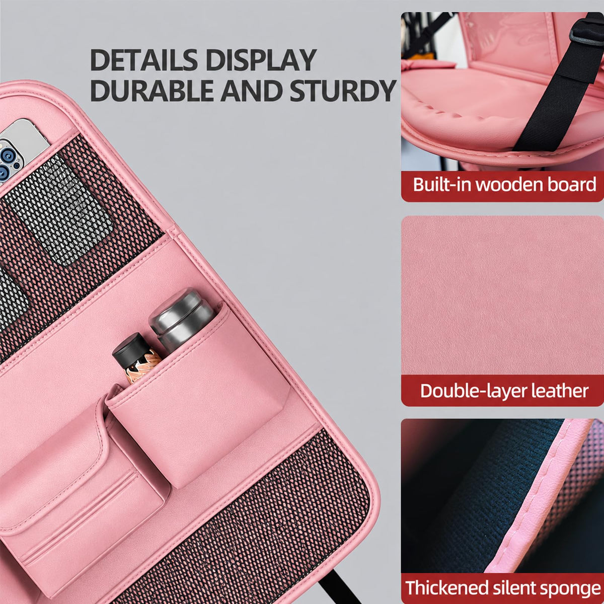 Car Seat Organizers (Pink)