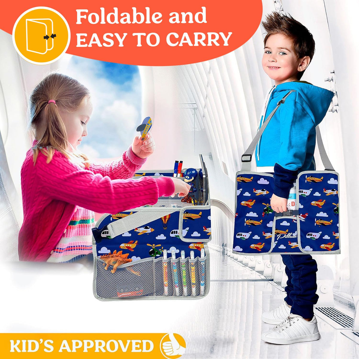 Kids Travel Tray for Car (Airplane)
