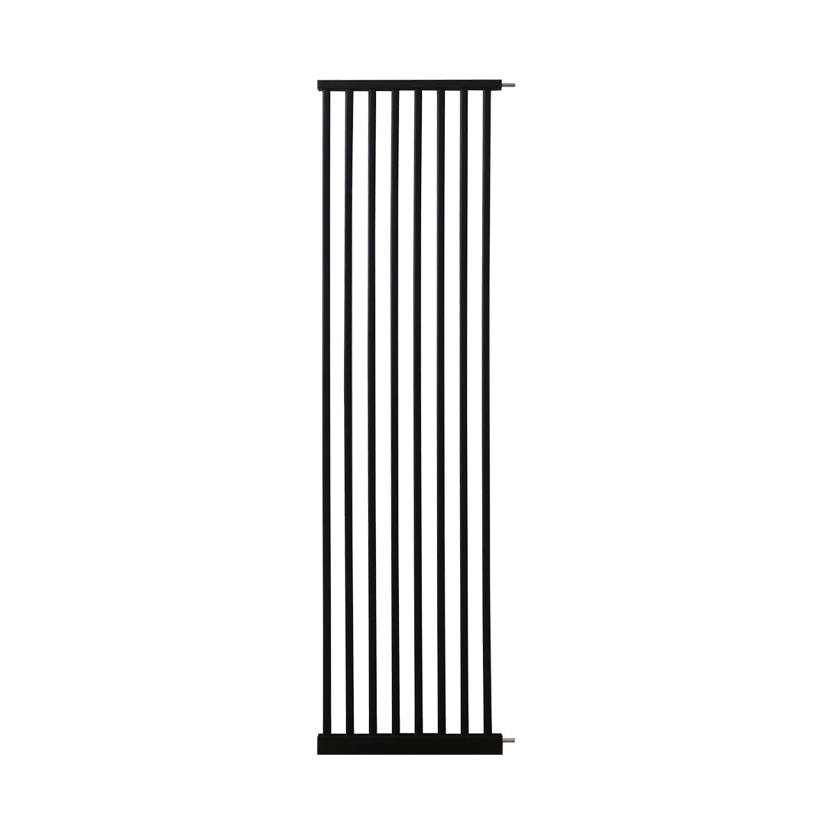 61.02" Extra Tall Pet Gate Extension Kit 16.73" Wide Black (61.02" H-black / 16.73" W, Extension)