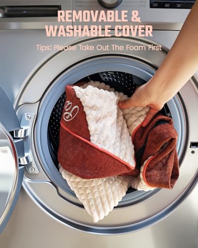 Washable Dog Bed with Removable Cover for Large Sized Dogs 36" L