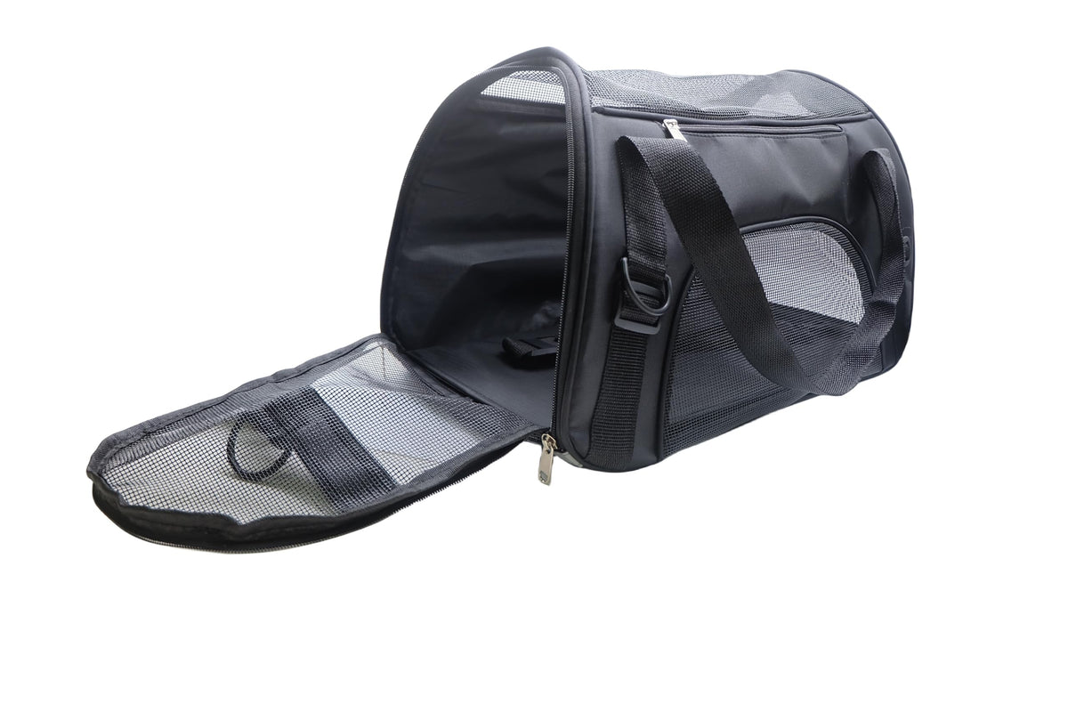 Cat Carrier Soft (Medium-Black)