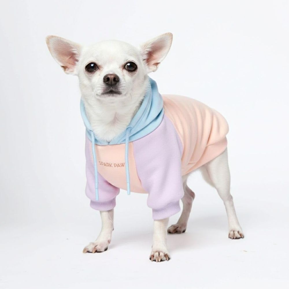 Dog Hoodie Buttery (Cotton Candy / Small)