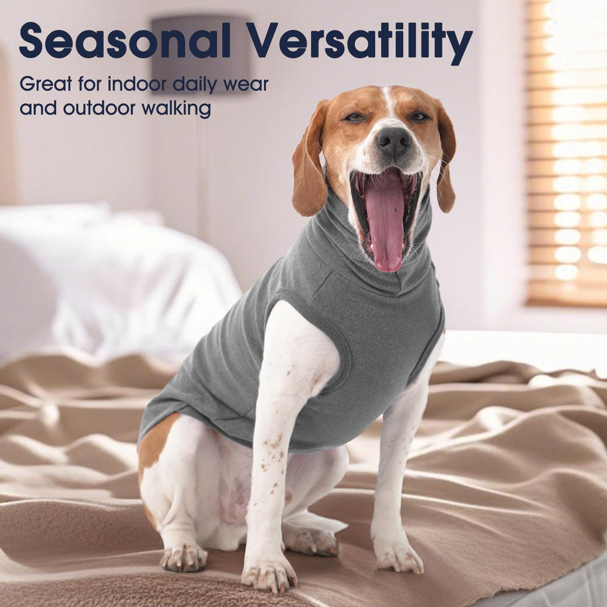 XXL Dog Sweater (XX-Large / Grey)