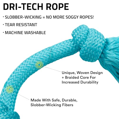 Tug Rope Dog Toys for Small Dogs (Small / Peanut Butter)