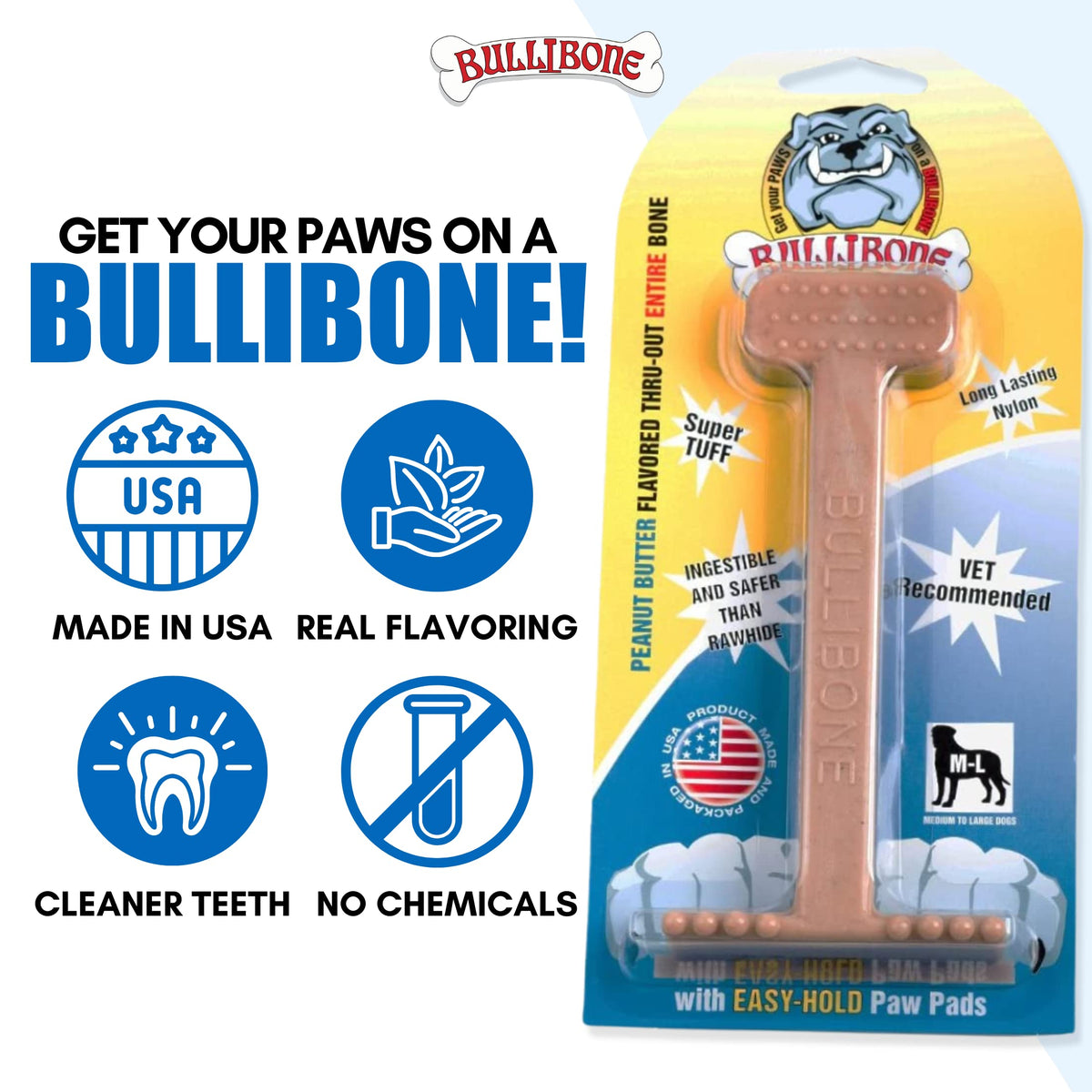 Nylon Dog Chew Toy for Aggressive Chewers (XL)