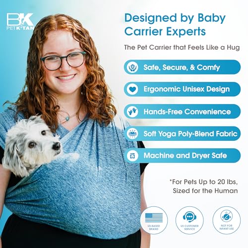 Pet K’tan Anti Anxiety Wearable Cat & Dog Carrier