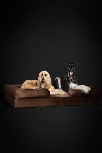 Giant Dog Bed XXL (Velvet - Brown / XX-Large)