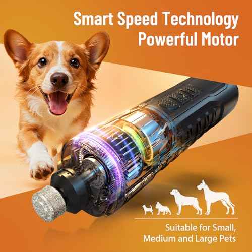 Electric Dog Nail Grinder (Light black)