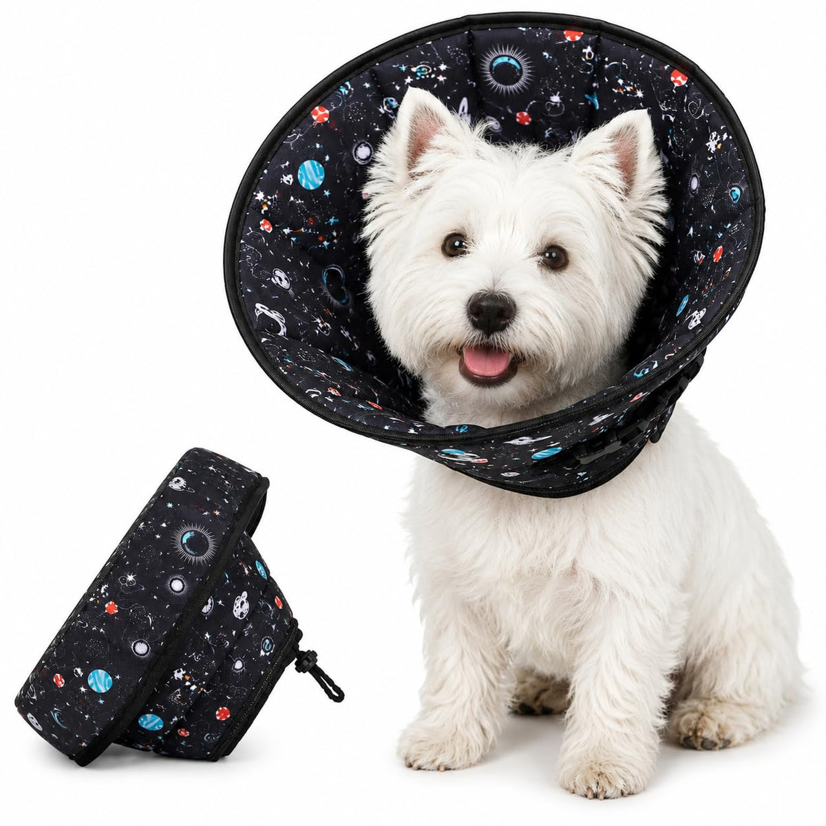 Soft Dog Cone Drawstring (Star / S)