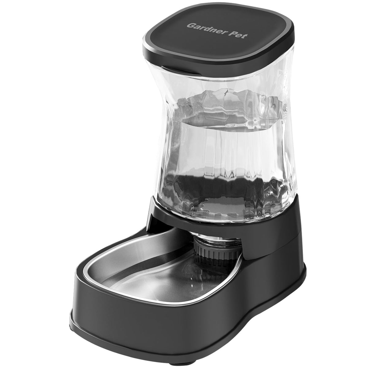 Automatic Dog Water Dispenser (Black / 1 Gallon)