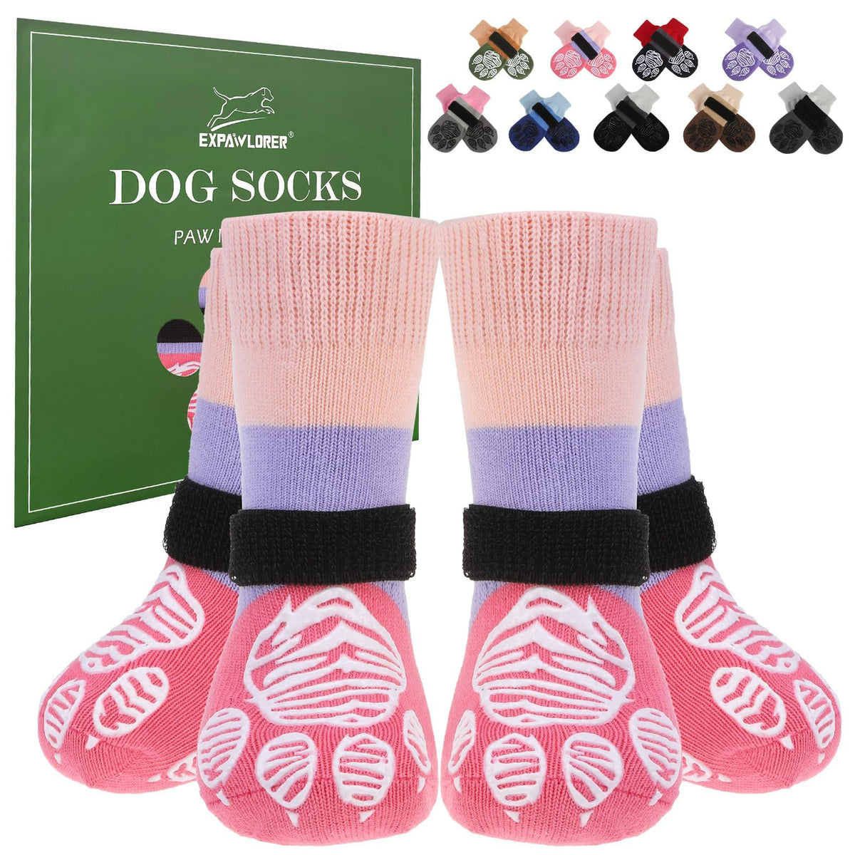 Anti Slip Dog Socks to Prevent Licking Paws