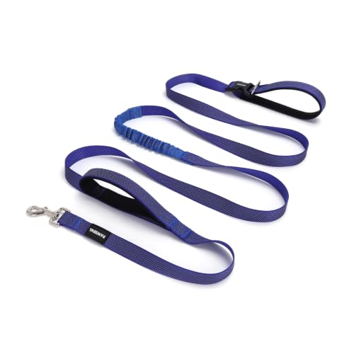 Hands Free Dog Leash (Navy Blue / Large (8–10FT))