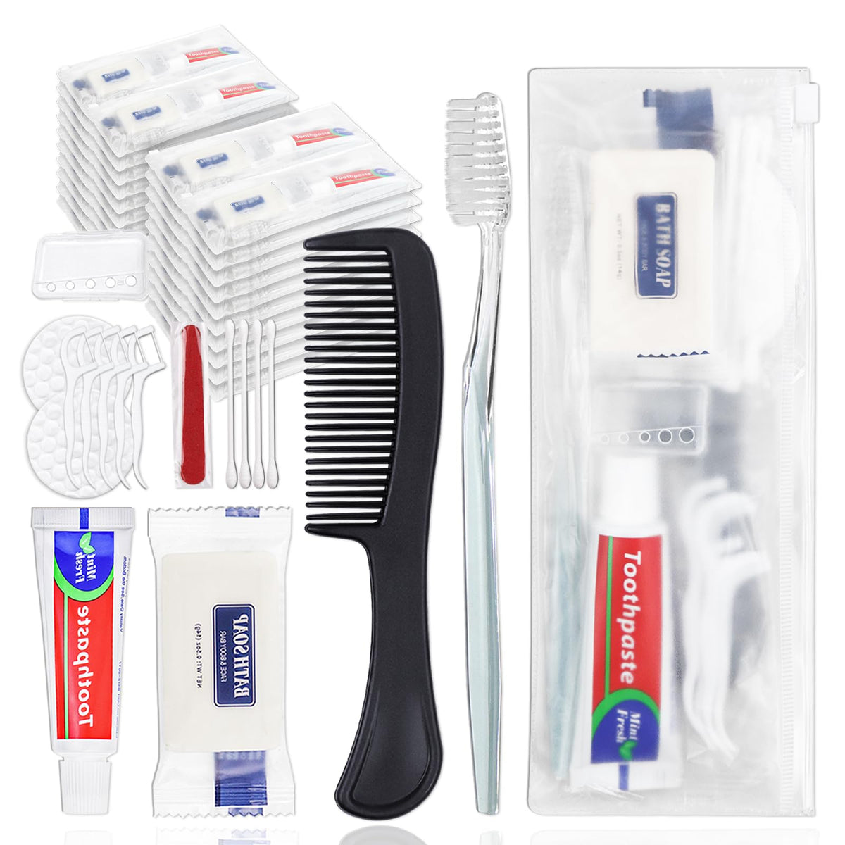 25 Sets Personal Hygiene Kit Bulk