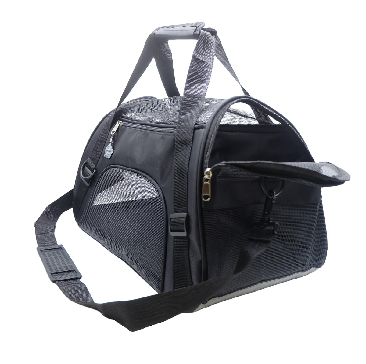Cat Carrier Soft (Medium-Black)