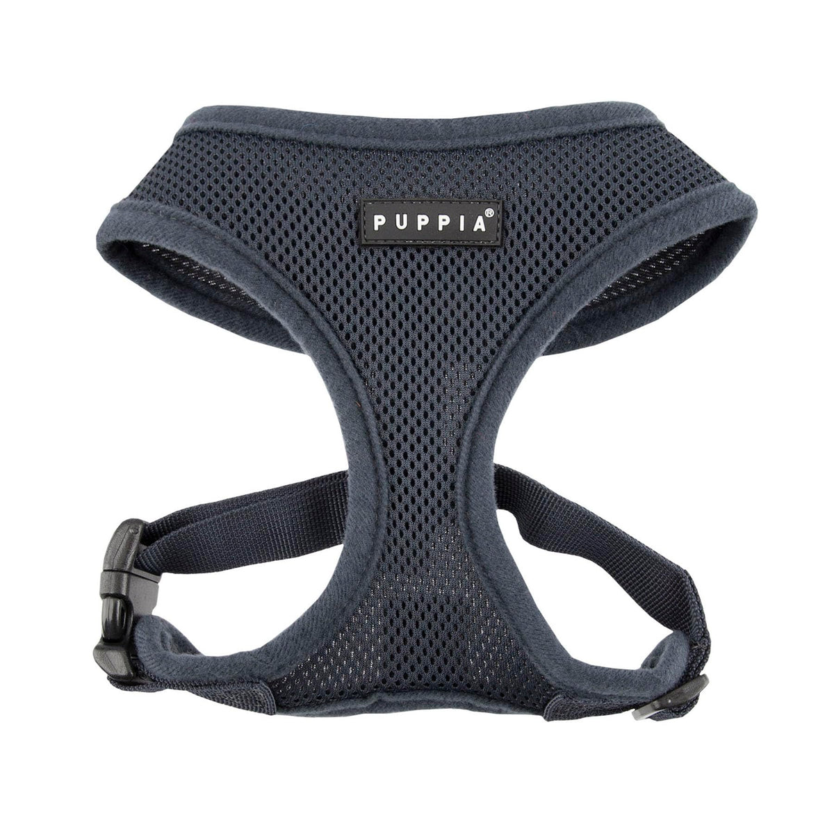 Authentic Puppia Soft Harness (Grey / XX-Large)