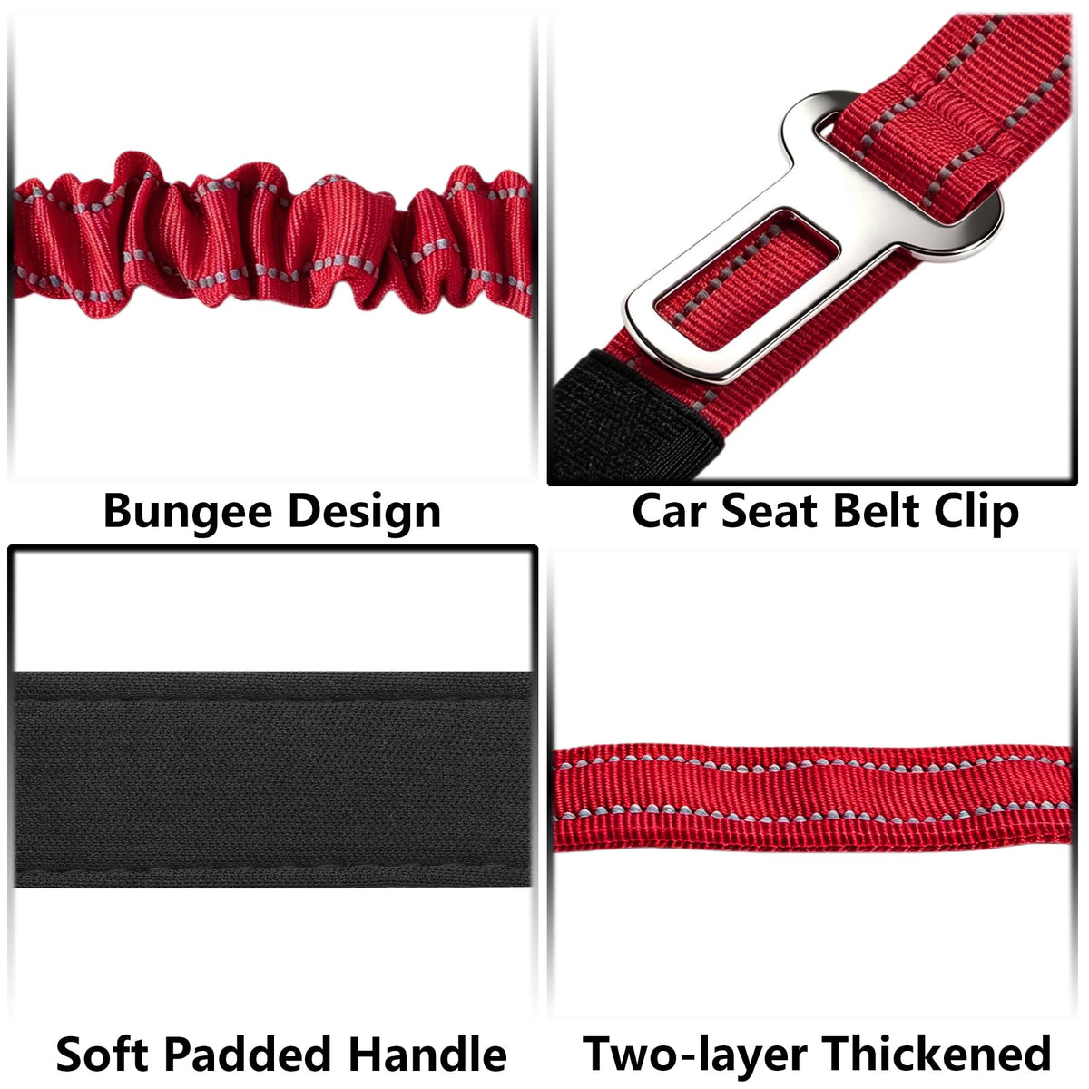 Bungee Shock Absorbing 5 (Red / 5FT-6FT)