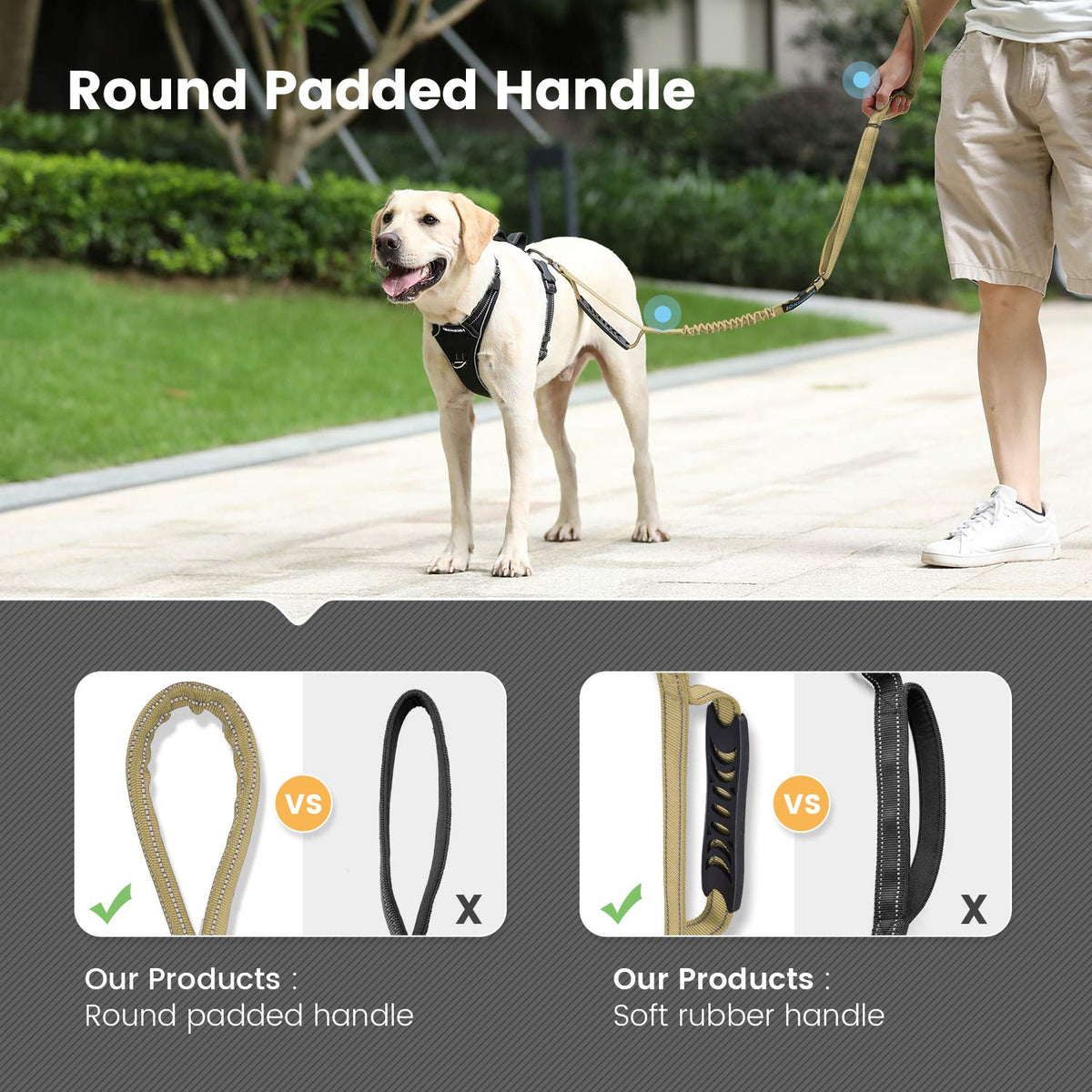 Multifunctional Dog Leash (Brown)
