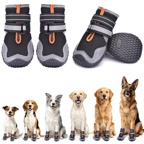 Dog Shoes Breathable Boots for Hot Pavement