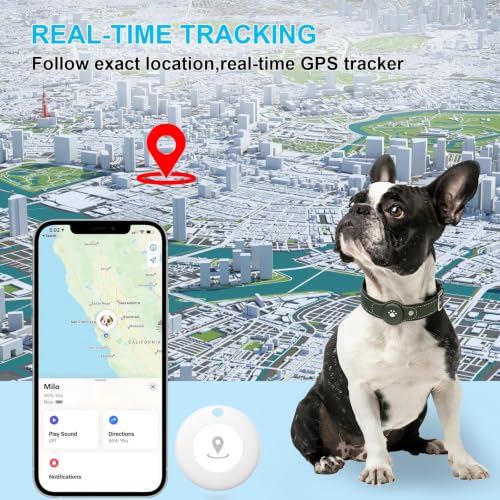 GPS Tracker for Dogs (Green / S(8.5''-13''))