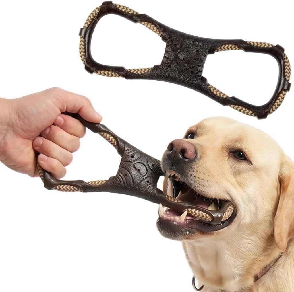 Tug of War Dog Toy (Infinity Knot - Black)