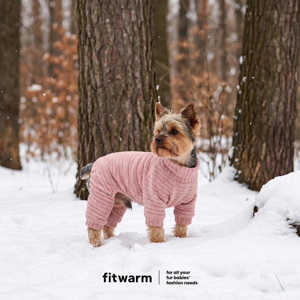 Turtleneck Knitted Dog Sweater Puppy Pajamas Thermal Doggie Winter Clothes Knitwear Pet Coats Cat Apparel Pink Large (Large / Light Pink)