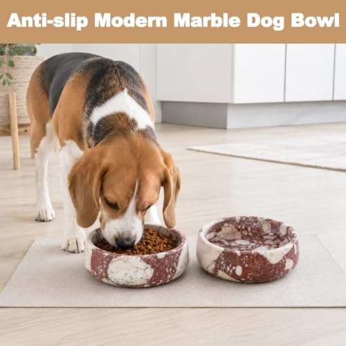 Calacatta Marble Dog Bowl (Calacatta Small)