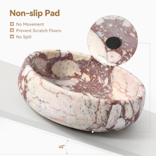 Calacatta Marble Dog Bowl (Calacatta Large)