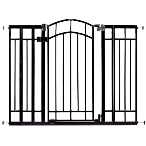 Multi Use Decorative Extra Tall Walk (Black / 28.5"-48" W x 36" H)