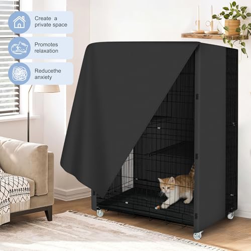 ExploreLand Breathable Cat Cage Cover