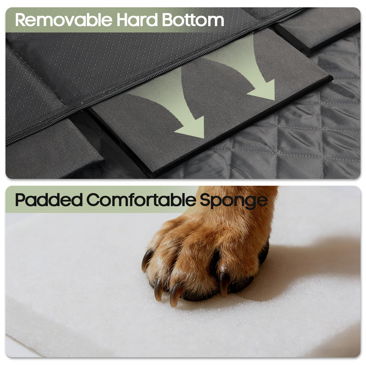 Dog Car Seat Cover for Back Seat (XL - 56.3"W - For SUV/Truck)