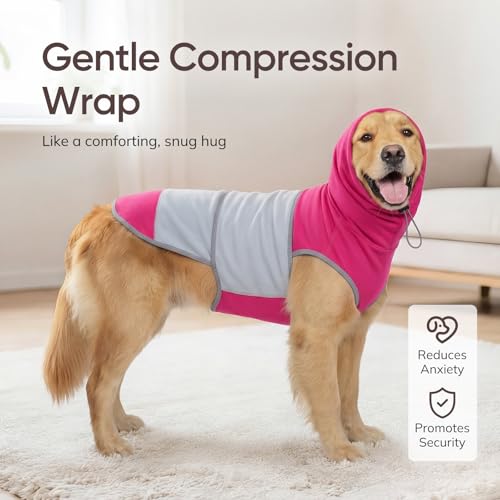 Dog Thunder Vest (Pink / L)