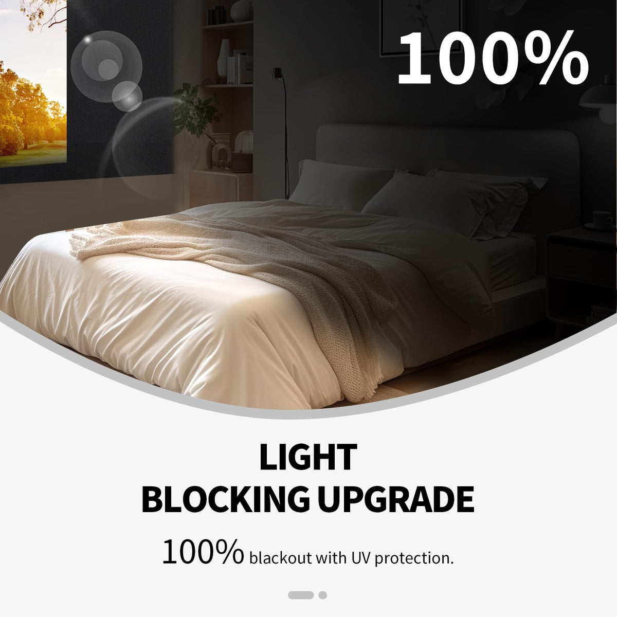 Blackout Window Cover (Grey / 57"W x 79"L (Pack of 1))