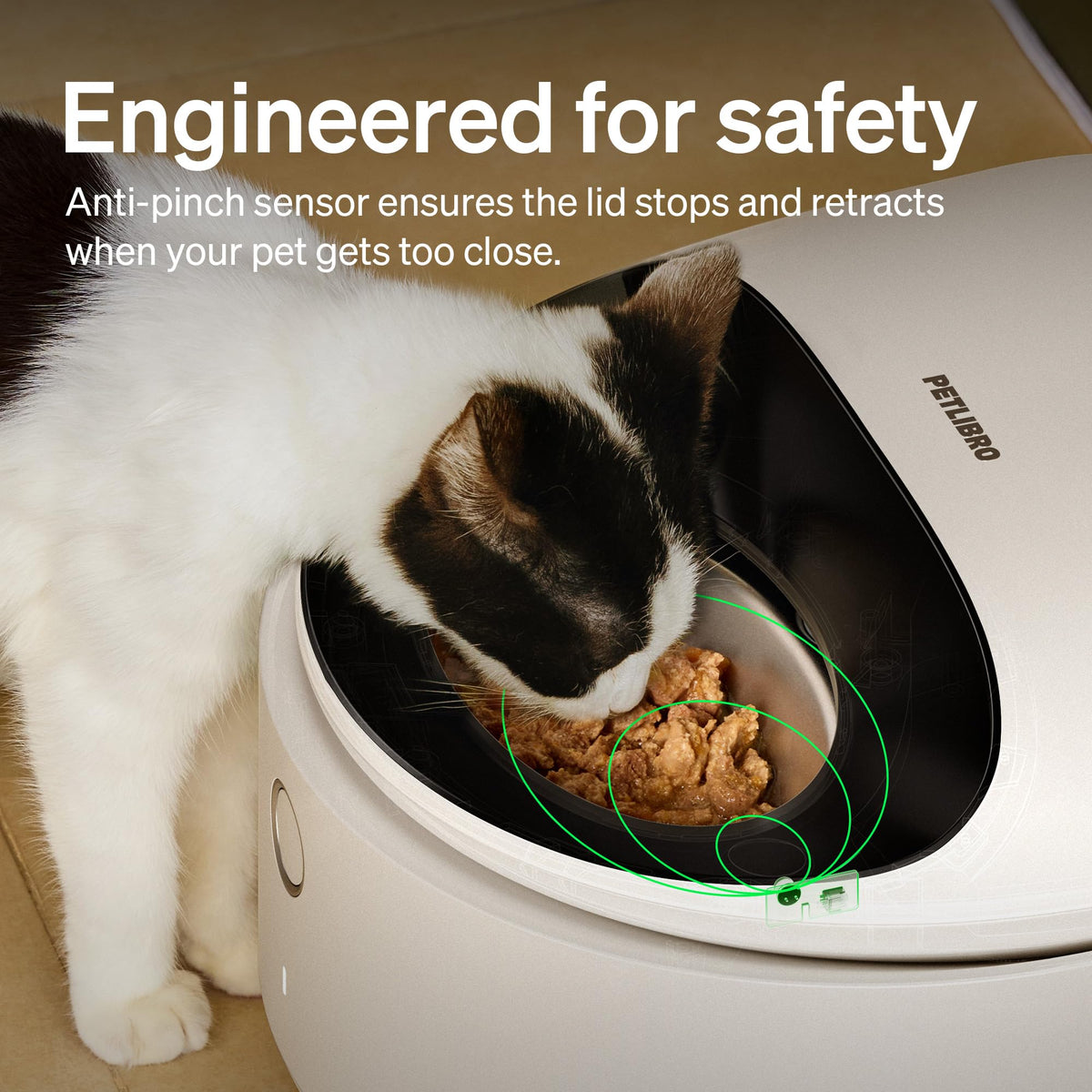 Automatic Wet Cat Feeder with Refrigeration 2026 New Verision (White / Feeder)