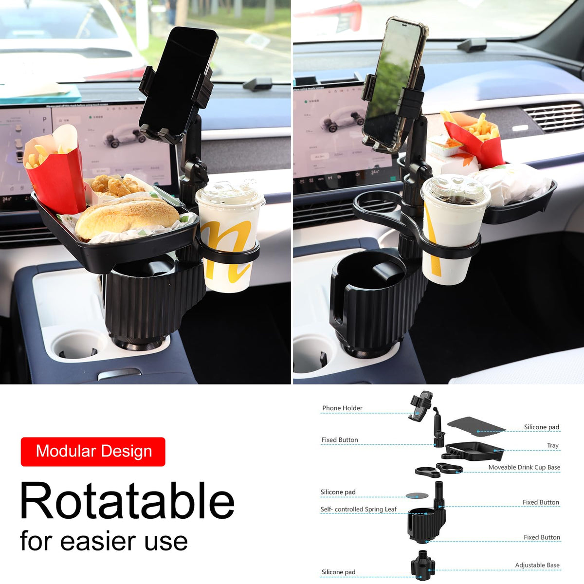 Car Large Cup Holder Expander
