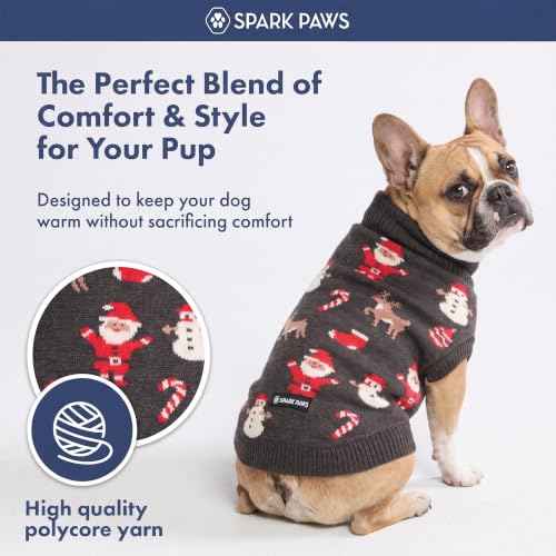 Christmas Knit Dog Sweater (Santa Clause / 4XL)