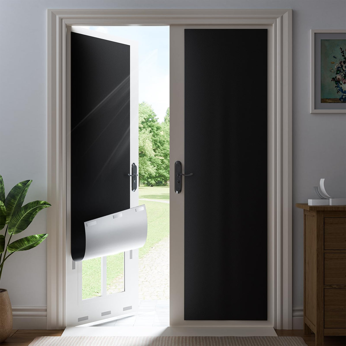 100% Blackout Curtains for Bedroom (Black / 41"W x 78"L (Pack of 1))