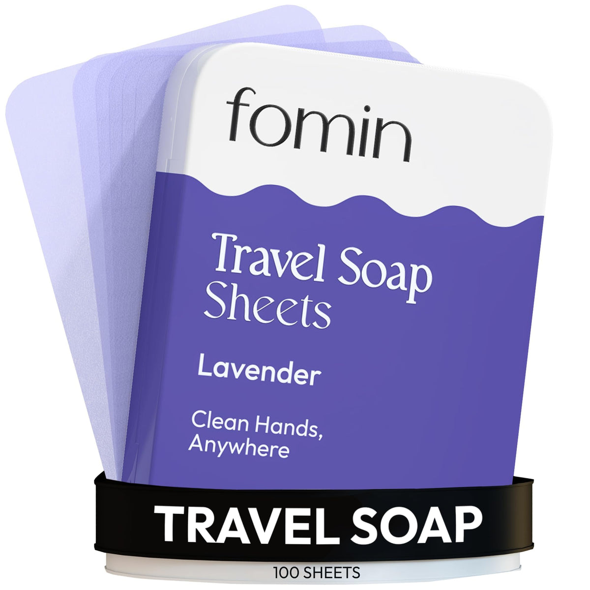 Paper Soap Sheets for Traveling (Lavender)