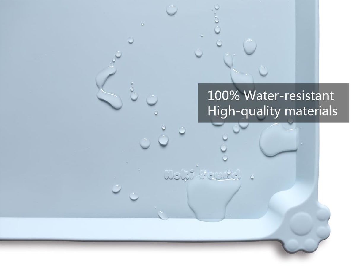 Silicone Pet Food Mats (19" x 12" / Frost)