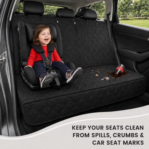 Back Seat Cover for Dogs (Split Bench / Large (56" W))