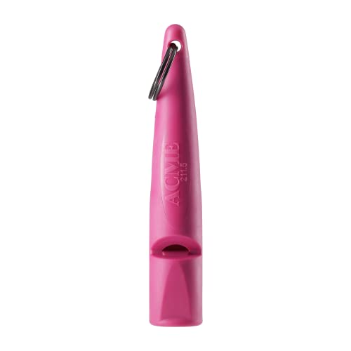 Alpha 210.5 Professional Dog Training Whistle with Enhanced Ergonomic Grip. BPA (Magenta)