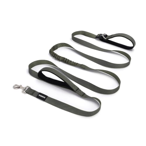 Hands Free Dog Leash (Olive Green / Medium (6–8FT))
