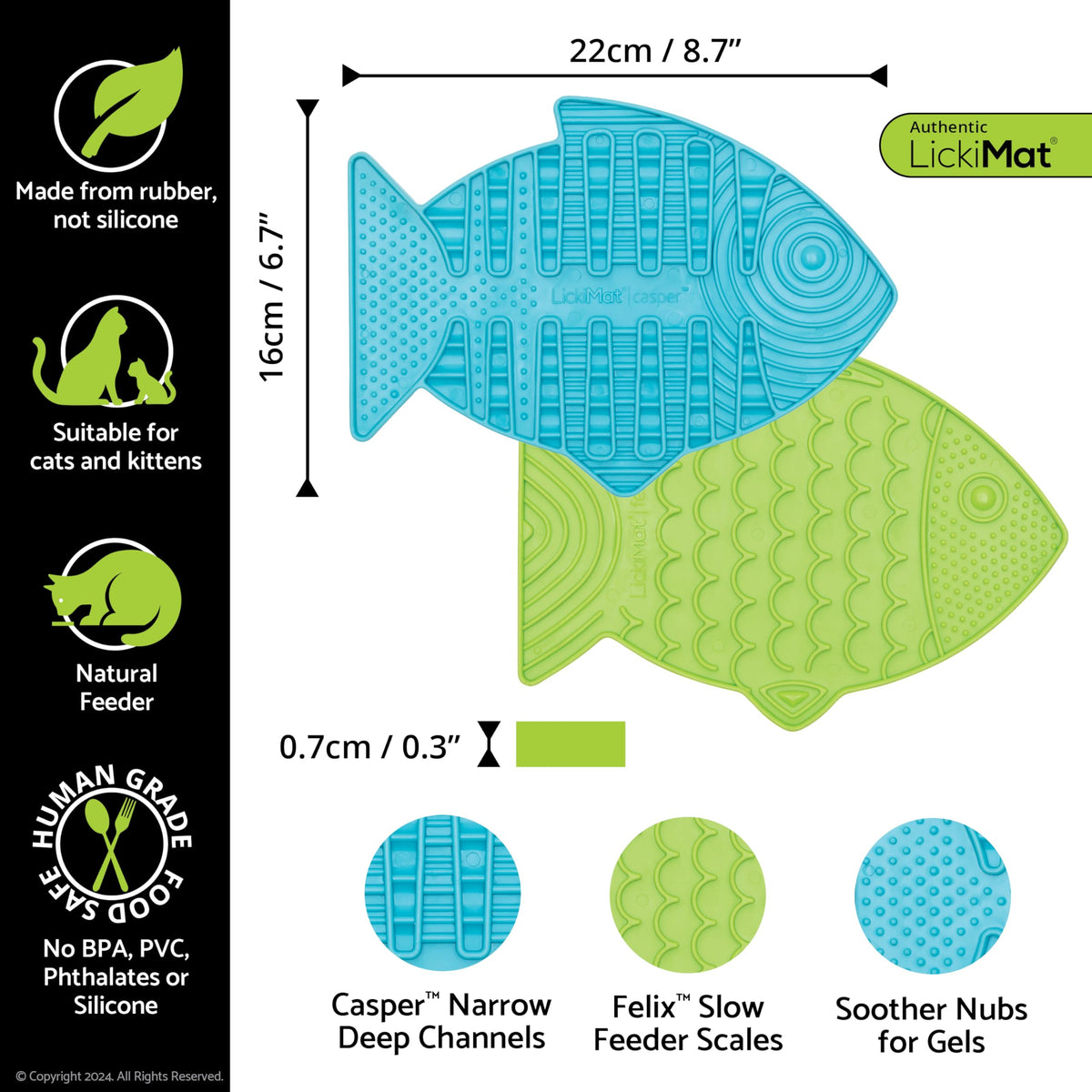 Casper & Felix (Turquoise & Green)